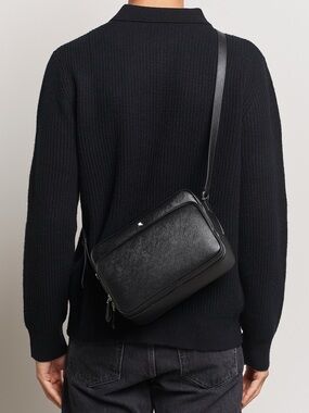 Montblanc SARTORIAL MESSENGER Classic Black Bag